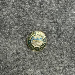 Railway Railroad Train Memorabilia Estate Find #30 White Pass & Yukon Route Pin